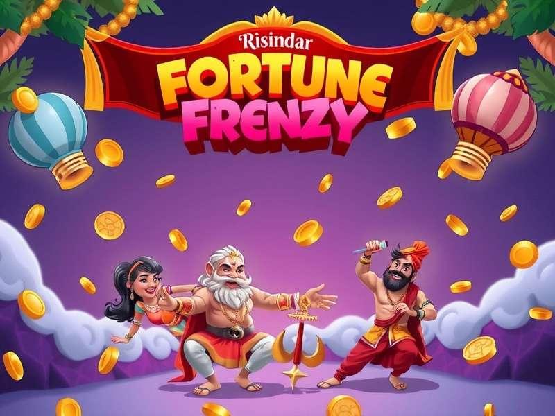 Fortune Frenzy Game Splash Screen